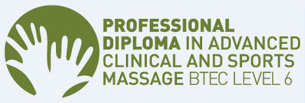 Qualified Professional Clinical and Sports Massage Therapy BTEC Level 6 Logo Professional Clinical and Sports Massage Therapy BTEC Level 6 Qualification